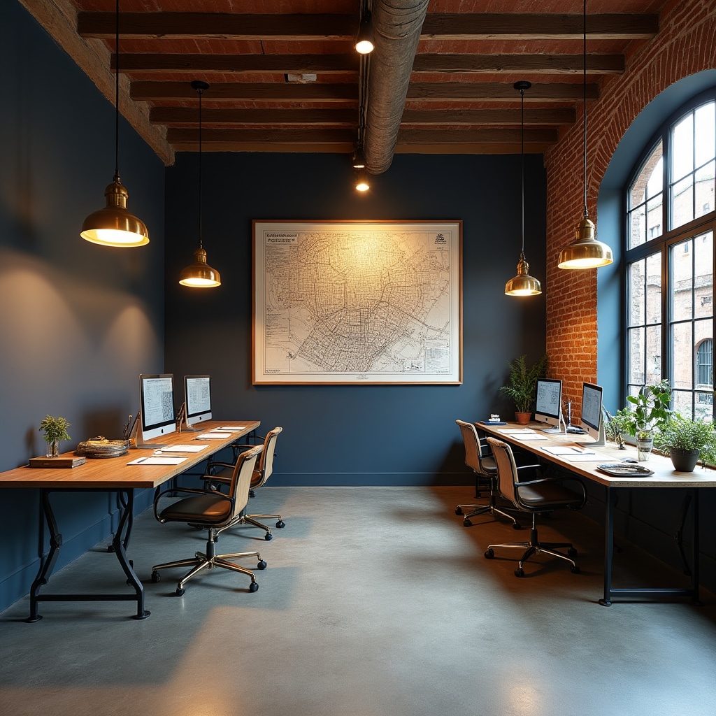 Spazio di lavoro dello studio Daqulvorax a Napoli